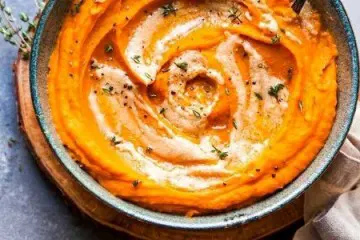 Purée de patate douce